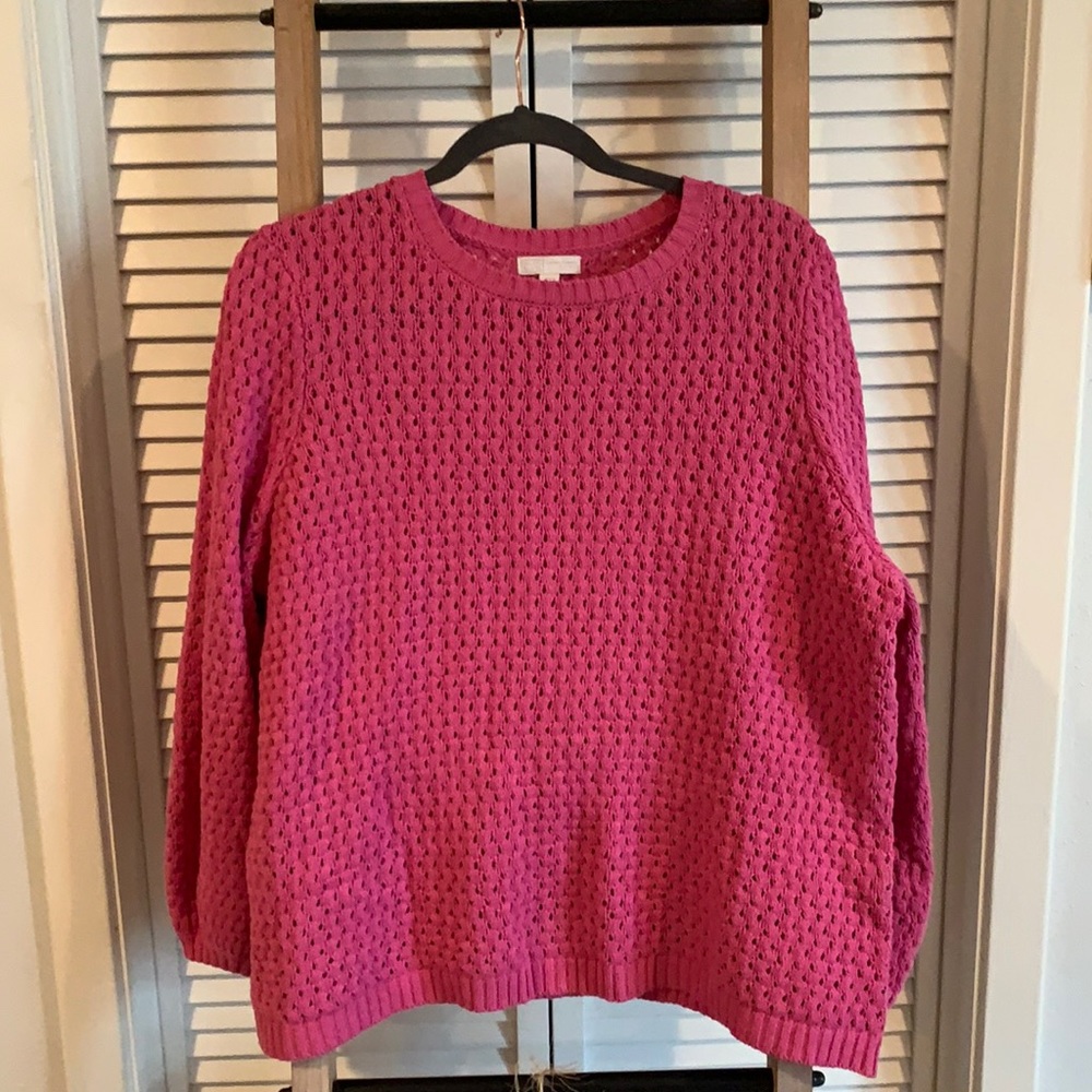 Pink sweater